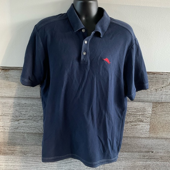 Tommy Bahama IslandZone Emfielder Polo Shirt Size Large (A1) - Picture 1 of 6